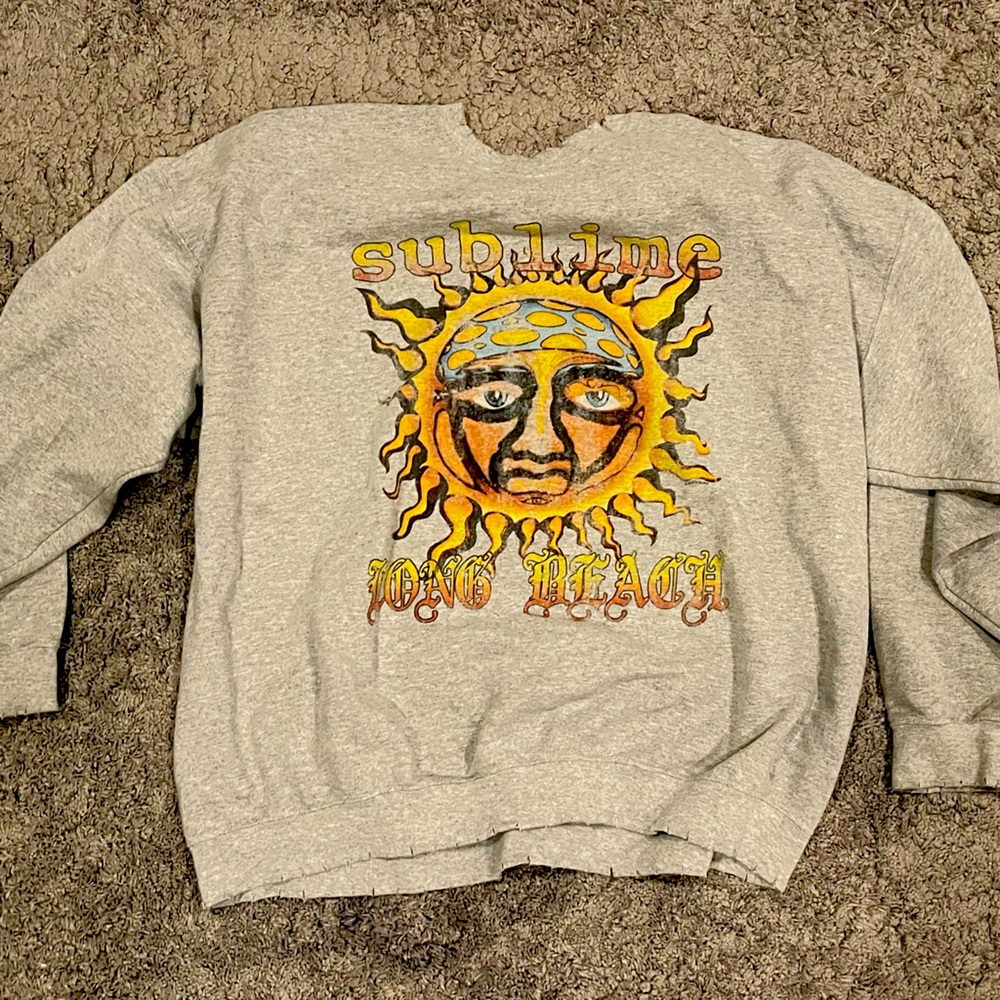Urban outfitters sublime oversized crewneck